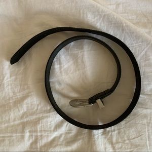 Brandy Melville silver buckle belt